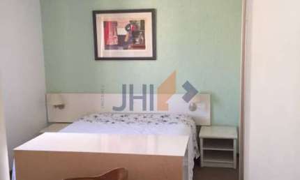 Flat com 1 quarto para alugar na Avenida Ibijaú, 368, Moema, São Paulo