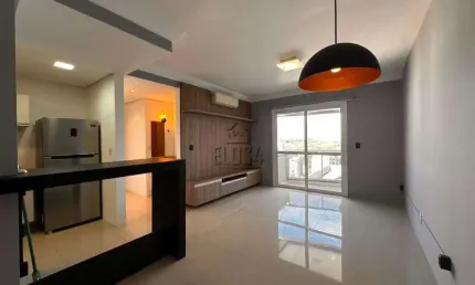 Apartamento com Sacada e Churrasqueira - Semi Mobiliado, Centro -