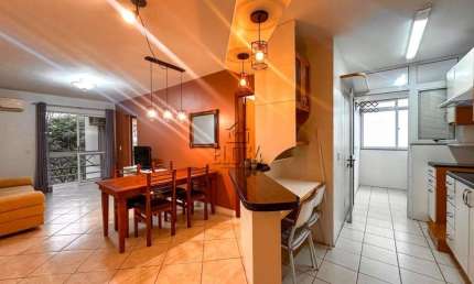 Imóvel com Sacada e Churrasqueira em São Leopoldo - Apartamento Semi Mobiliado no Morro do Espelho