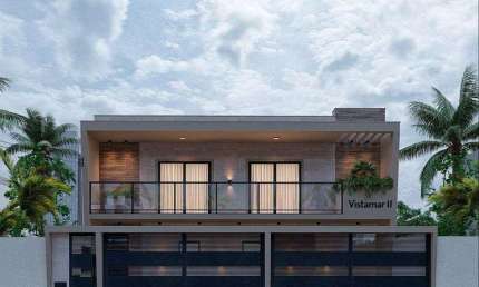 Casa de Condomínio com 2 dorms, Antártica, Praia Grande - R$ 1.8 mil, Cod: 138434