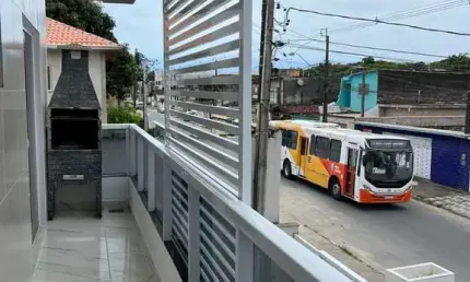 Casa de Condomínio com 2 quartos, Melvi, Praia Grande - R$ 250 mil, Cod: 138648