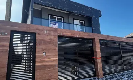 Sobrado de condomínio com 2 quartos, antártica, praia grande - r$ 319 mil, cod: 138662