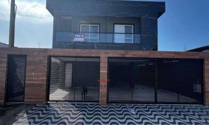 Sobrado de Condomínio com 2 quartos, Ribeirópolis, Praia Grande - R$ 230 mil, Cod: 138663