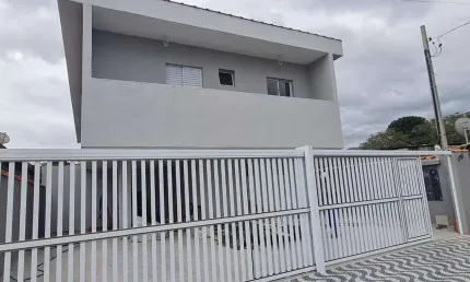 Casa de Condomínio com 2 quartos, Ribeirópolis, Praia Grande - R$ 260 mil, Cod: 138670