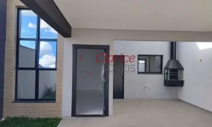 Casa térrea a venda em São José dos Pinhais, Casa nova a venda em São José dos Pinhais, Casa térrea a venda no Aguas Belas em São José dos Pinhais
