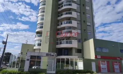 Apartamento Rua Capitão Benjamin Claudino Ferreira, Edifício Edifício Mont Serrat, apartamento andar alto, Apartamento no Centro São José dos Pinhais