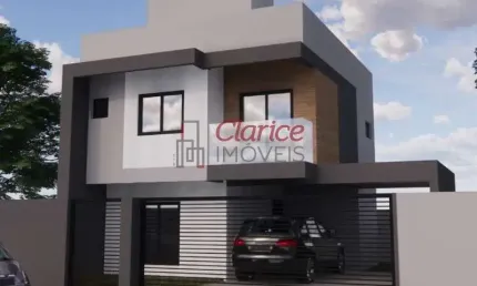 Sobrado com 3 suites no bairro afonso pena, próximo ao colégio adventista em são josé dos pinhais.