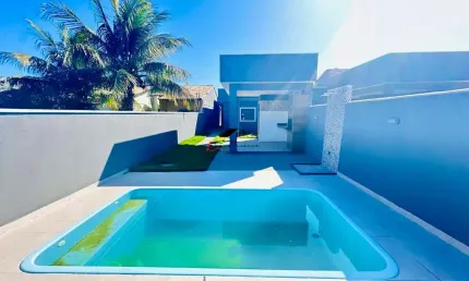 Oportunidade com piscina no jd. atlântico central– itaipuaçu, maricá/rj