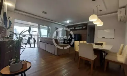 Apartamento de 3 Dormitórios e 2 vagas em condomínio com lazer completo no Embaré - Santos/SP