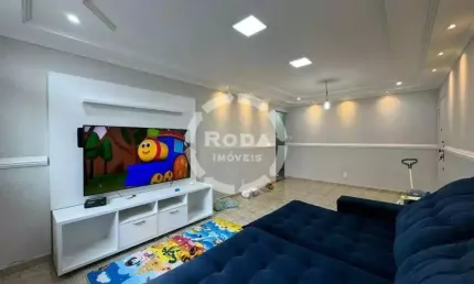 Apartamento com 3 quartos à venda na Rua Professor Torres Homem, Embaré, Santos