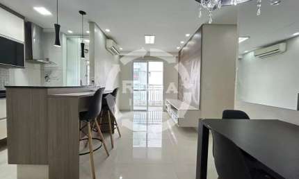 Apartamento 02 quartos Lazer Completo Marapé Santos/SP.