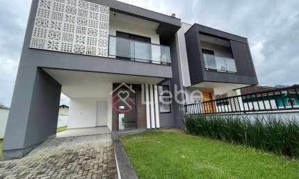 Casa em condomínio fechado com 3 quartos à venda no Testo Central, Pomerode , 124 m2 por R$ 630.000