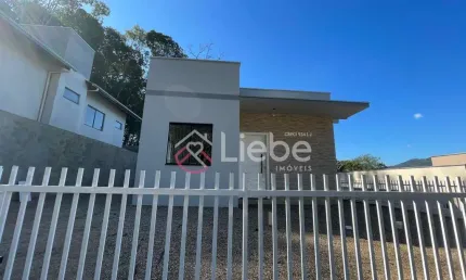 Casa em condomínio fechado com 3 quartos à venda no ribeirão clara, pomerode , 70 m2 por r$ 440.000