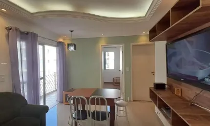 Apartamento para locação em mogi das cruzes, loteamento mogilar, 2 dormitórios, 1 banheiro, 1 vaga