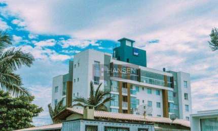 Apartamento com 1 suíte + 2  dormitórios à venda, 73 m² por R$ 690.000 - Praia de Itaguaçú - São Francisco do Sul/SC