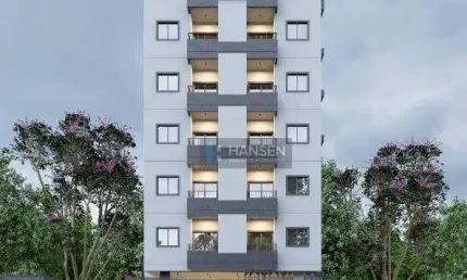 Apartamento com 2 dormitórios à venda, 45 m² por R$ 288.000,00 - Itaum - Joinville/SC