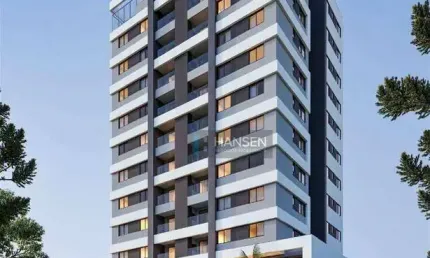 Apartamento com 1 suíte + 2 dormitórios  à venda, 88 m² por R$ 953.976 - Centro - Balneário Piçarras/SC
