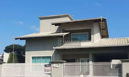 Sobrado com 1 suíte + 2  dormitórios à venda, 248 m² por R$ 850.000 - Parque Guarani - Joinville/SC