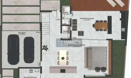 Sobrado com 3 dormitórios à venda, 290 m² por R$ 2.845.724,00 - América - Joinville/SC