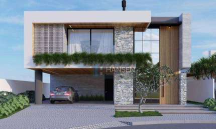 Casa com 4 suítes  à venda, 341 m² por R$ 2.750.000 - Pirabeiraba - Joinville/SC