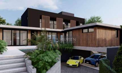 Casa com 4 suítes  à venda, 324 m² por R$ 3.389.090 - Glória - Joinville/SC