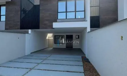 Sobrado com 3 suítes à venda, 161 m² por R$ 990.000 - Saguaçu - Joinville/SC