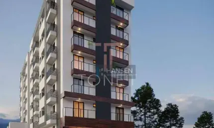 Apartamento com 1 suíte + 2  dormitórios à venda, 78 m² por r$ 746.672 - anita garibaldi - joinville/sc