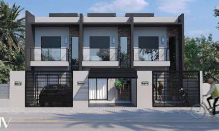 Sobrado com 1 suíte + 2  dormitórios à venda, 112 m² por R$ 580.000 - Enseada - São Francisco do Sul/SC