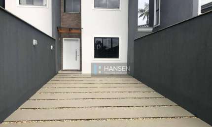 Sobrado com 1 suíte + 2  dormitórios à venda, 97 m² por R$ 600.000 - Bom Retiro - Joinville/SC