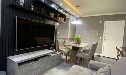 Apartamento com 2 dormitórios à venda, 59 m² por R$ 350.000,00 - Vila Nova - Joinville/SC