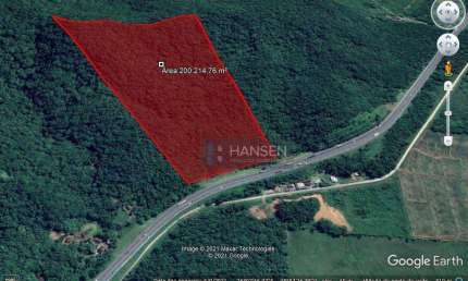 Terreno à venda, 200,000 m² por R$ 1.350.000 - Rio Bonito (Pirabeiraba) - Joinville/SC