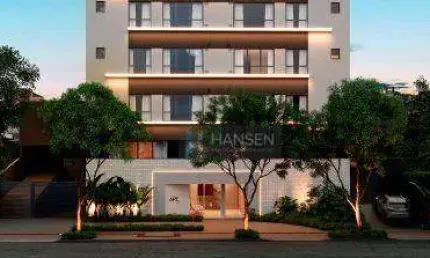 Apartamento com 1 suíte + 2  dormitórios à venda, 84 m² por R$ 747.780 - América - Joinville/SC