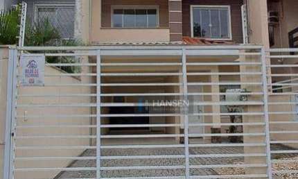 Sobrado com 1 suíte + 2  dormitórios à venda, 132 m² por R$ 670.000 - Floresta - Joinville/SC