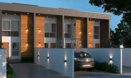 Sobrado com 2 suítes à venda, 87 m² por R$ 395.000 - Boehmerwald - Joinville/SC