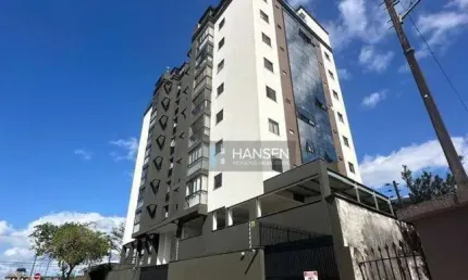 Apartamento com 1 suíte + 2  dormitórios à venda, 97 m² por r$ 790.000 - anita garibaldi - joinville/sc
