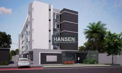 Apartamento com 1 suíte + 1  dormitório  à venda, 48 m² por R$ 282.534 - Itaum - Joinville/SC