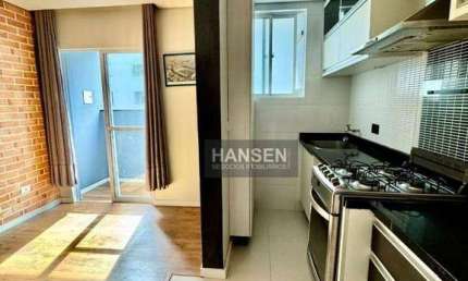 Apartamento com 2 dormitórios para alugar, 52 m² por R$ 2.457,84/mês - Santo Antônio - Joinville/SC