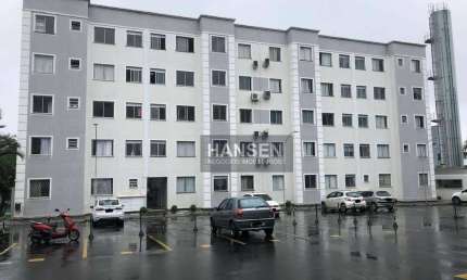 Apartamento com 2 dormitórios para alugar, 47 m² por R$ 1.453,56/mês - Petrópolis - Joinville/SC