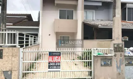 Sobrado com 2 dormitórios para alugar, 70 m² por r$ 1.662,45/mês - itinga - joinville/sc