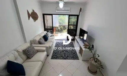 Apartamento com 3 dormitórios à venda, 95 m² por r$ 730.000,00 - jardim tejereba - guarujá/sp