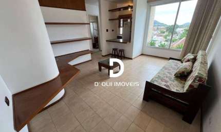 Apartamento com 1 dormitório para alugar, 42 m² por R$ 2.242,00/mês - Jardim Três Marias - Guarujá/SP