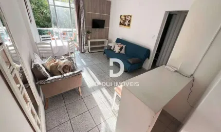 Apartamento com 1 dormitório à venda, 55 m² por R$ 375.000,00 - Barra Funda - Guarujá/SP