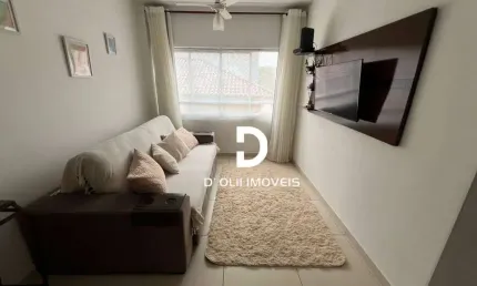 Apartamento com 1 dormitório à venda, 42 m² por R$ 210.000,00 - Jardim Três Marias - Guarujá/SP