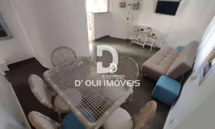 Apartamento com 2 dormitórios à venda, 65 m² por r$ 250.000,00 - enseada - guarujá/sp