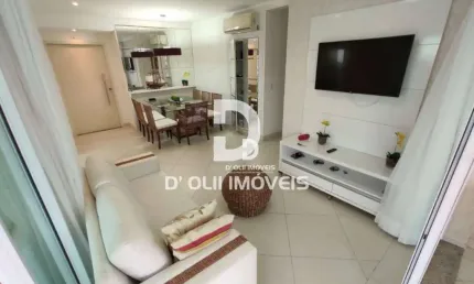 Apartamento com 3 dormitórios à venda, 120 m² por r$ 800.000,00 - enseada - guarujá/sp