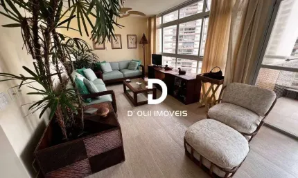 Apartamento com 3 dormitórios à venda, 146 m² por r$ 1.000.000,00 - pitangueiras - guarujá/sp