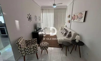 Apartamento com 1 dormitório à venda, 48 m² por R$ 340.000,00 - Jardim Ana Maria - Guarujá/SP