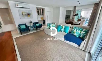 Apartamento com 3 dormitórios à venda, 175 m² por r$ 1.500.000,00 - pitangueiras - guarujá/sp