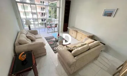 Apartamento com 3 dormitórios, 124 m² - venda por r$ 690.000,00 ou aluguel por r$ 5.200,00/mês - praia das pitangueiras - guarujá/sp