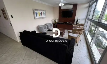 Apartamento com 3 dormitórios à venda, 142 m² por r$ 800.000,00 - pitangueiras - guarujá/sp